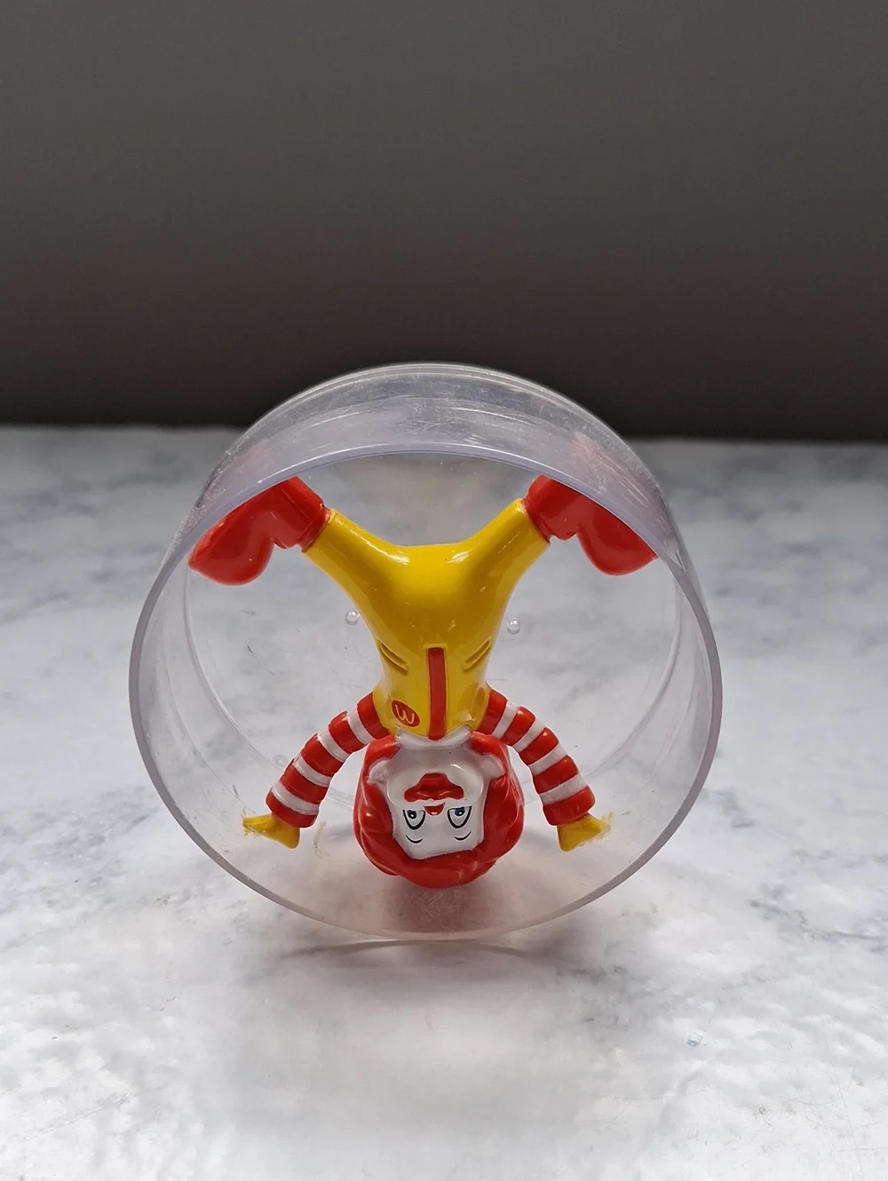 Mcdonalds Yellow and Red Clown Figure Kids Toy